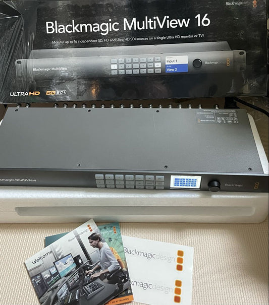 Blackmagic Design Multiview 16 Video Multiviewer [j1245522544]