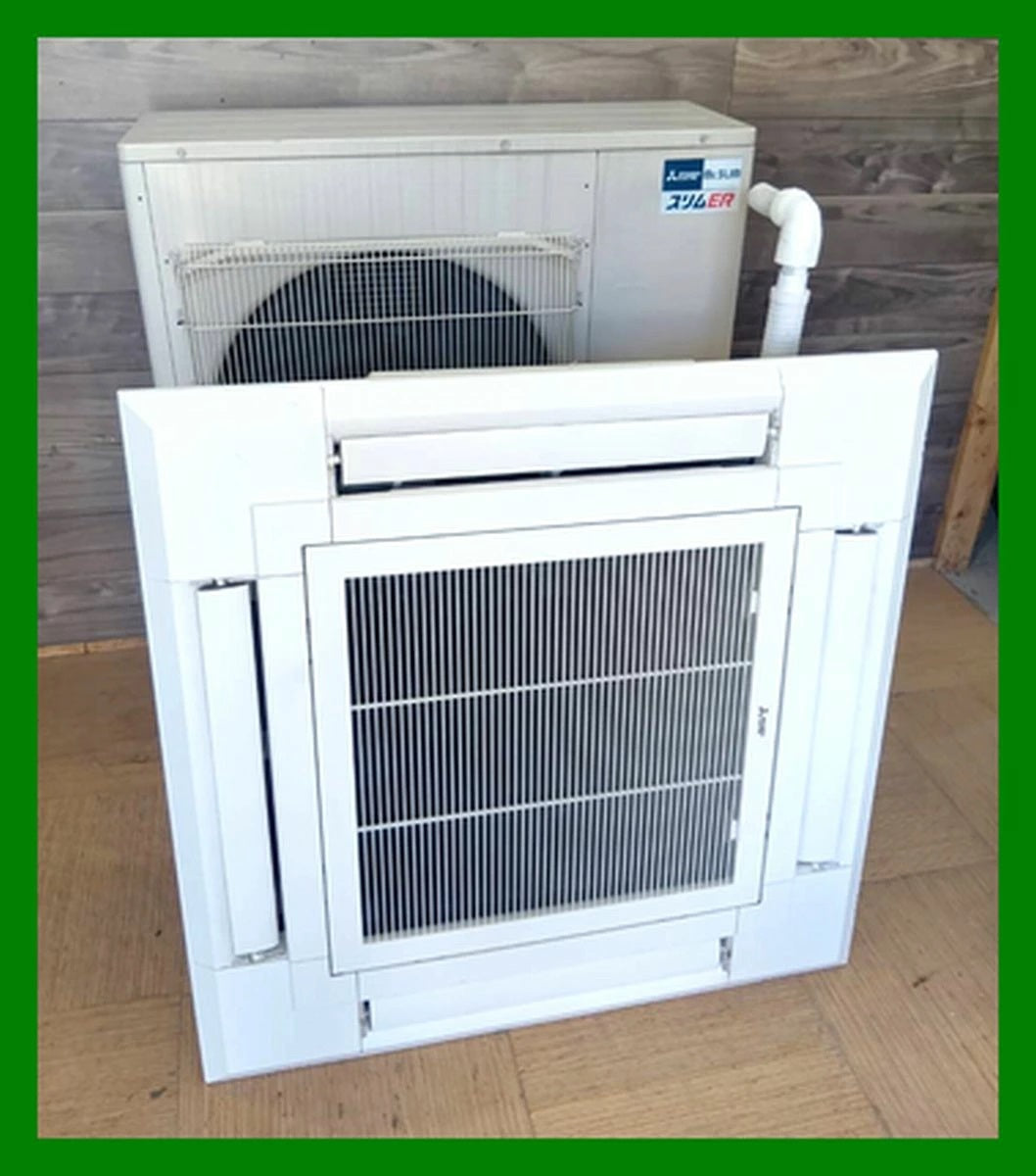 Mitsubishi Electric PL-ERP160EA9 Ceiling Cassette Air Conditioner 6HP 3-Phase 200V [f1246883824]