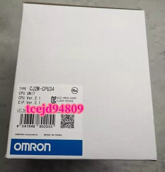 OMRON CJ2M-CPU34 CPU Unit [e1194448353]