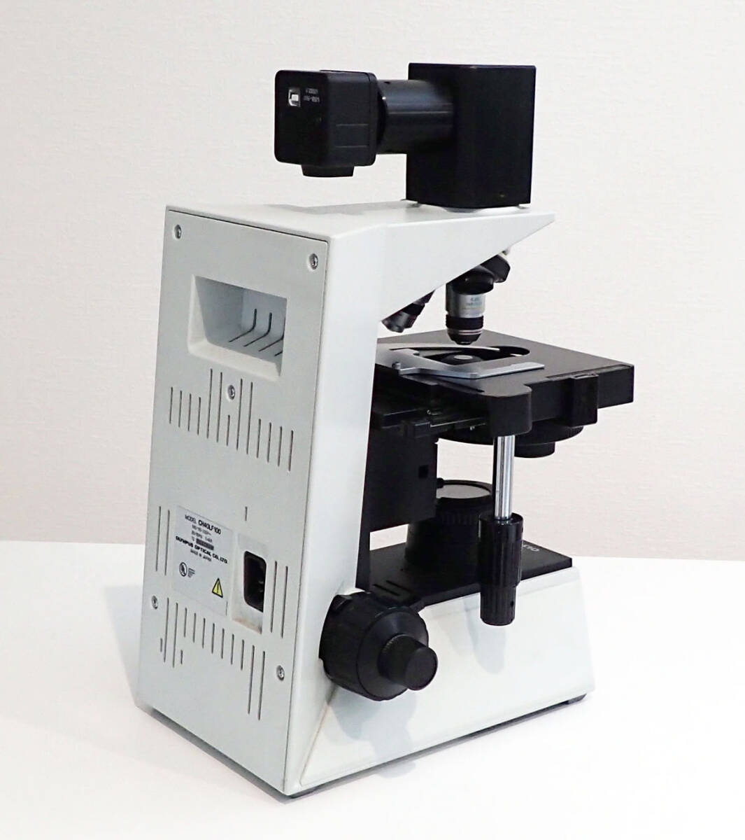 Olympus Phase Contrast Microscope Digital Camera Output for Bacteria Microorganisms Blood Observation [1193381354]