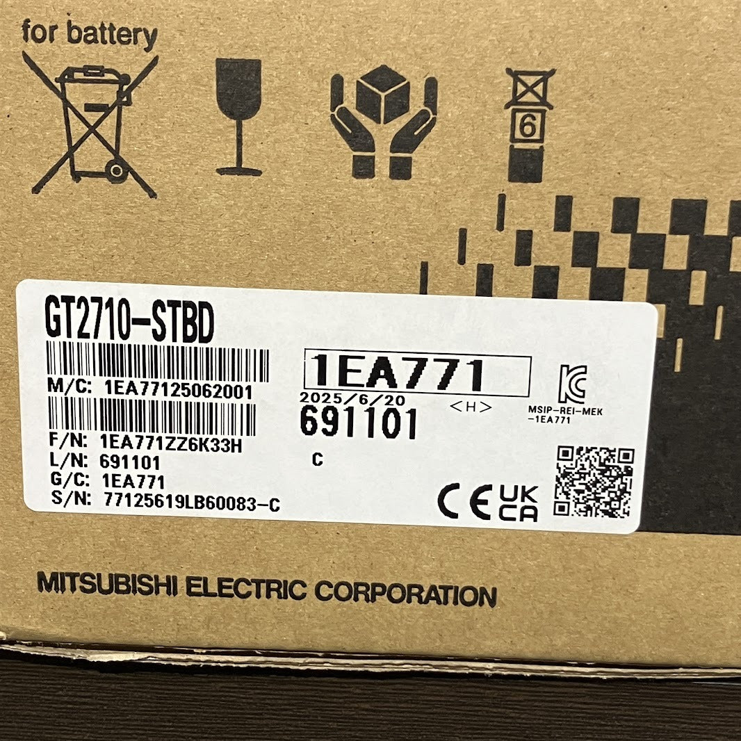 Mitsubishi Electric GT2710-STBD Graphic Operation Terminal 10.4 inch SVGA 800x600 (open box) [1248310941]