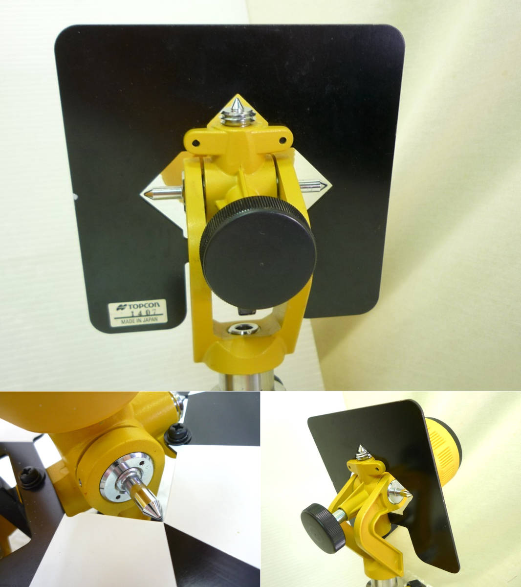 Topcon EDM ACCESSORIES-3 Prism Set with Hard Case 12 pcs [g1112223955]