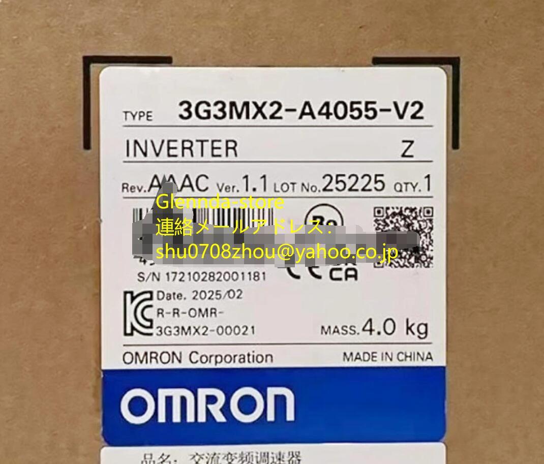 OMRON 3G3MX2-A4055-V2 Inverter [n1198917505]