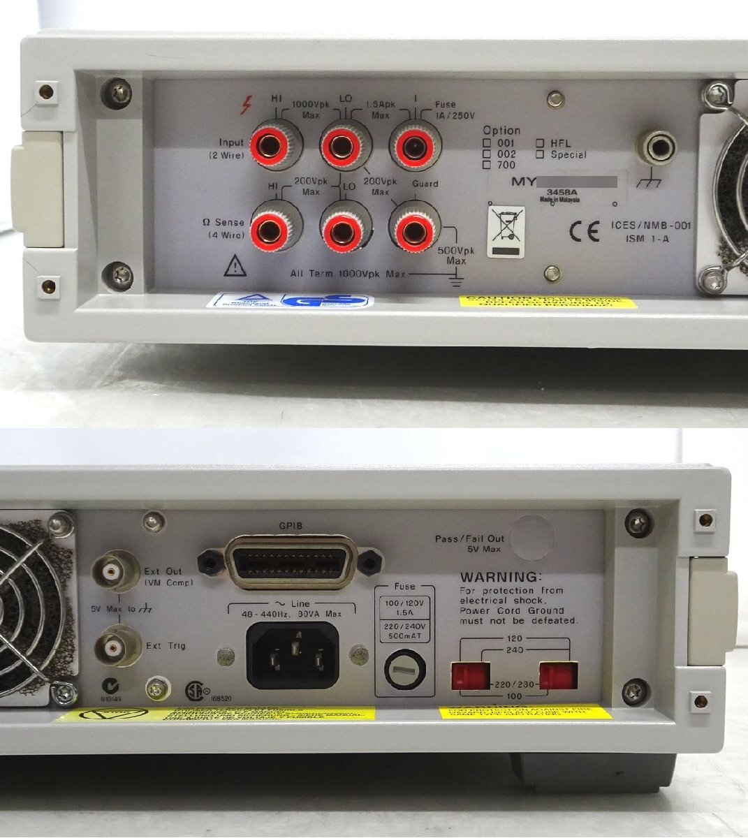 Agilent 3458A Digital Multimeter 8.5 Digit [x1239482045]