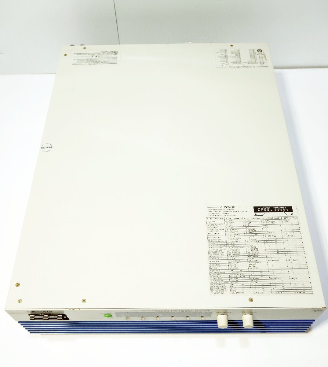 KIKUSUI PAT350-22.8T REGULATED DC POWER SUPPLY 0-350V 22.8A [g1211410747]