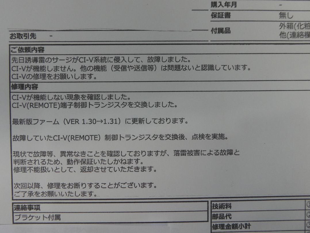 ICOM IC-PW2 HF/50MHz 1KW Linear Amplifier [l1215462240]