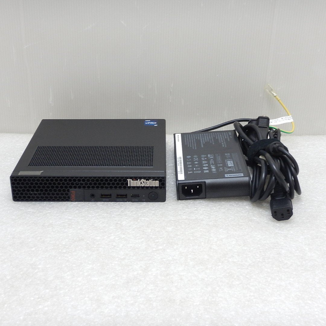 Lenovo ThinkStation P360 Tiny Workstation i7-12700T 32GB RAM 256GB SSD NVIDIA T1000 8GB Windows 11 Pro [l1211920619]