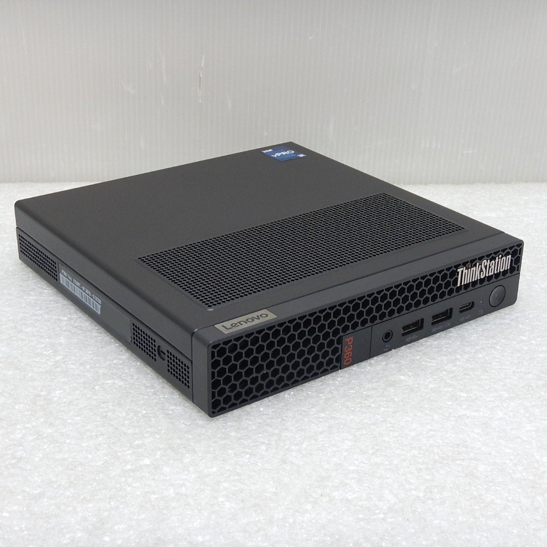 Lenovo ThinkStation P360 Tiny Workstation i7-12700T 32GB Memory 256GB SSD NVIDIA T1000 8GB Windows 11 Pro [g1212163614]