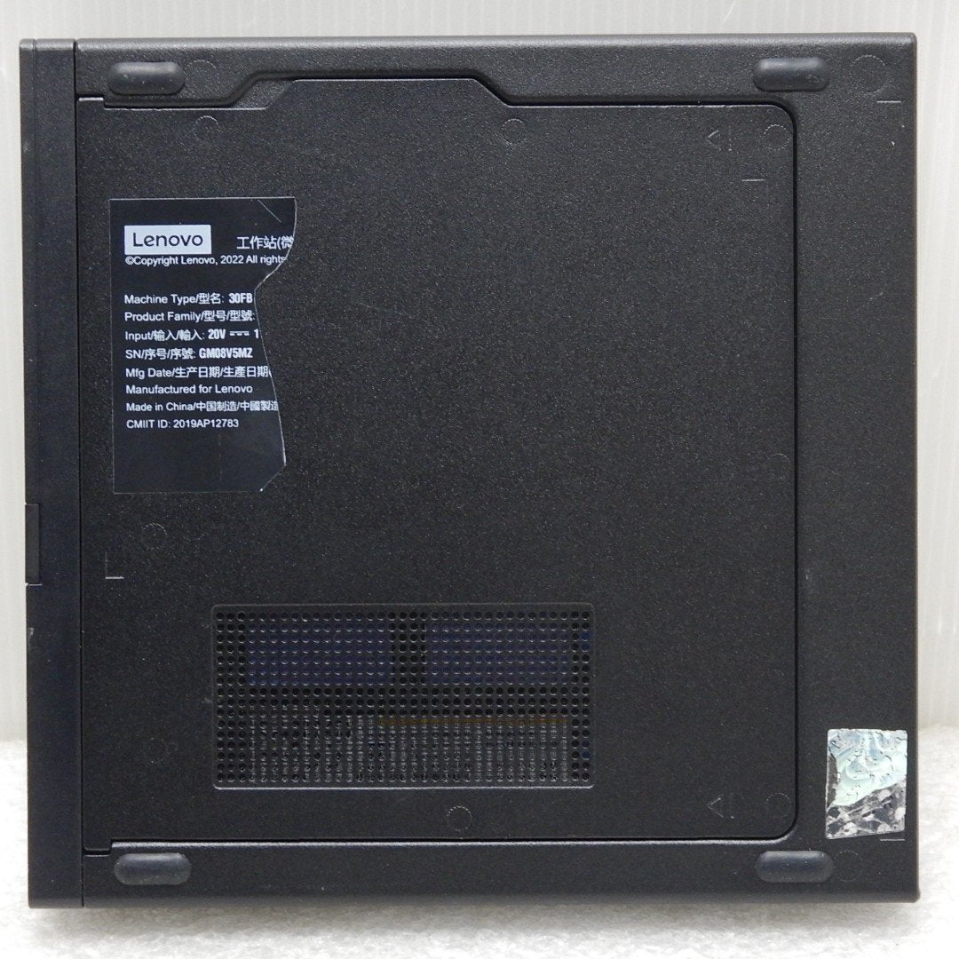 Lenovo ThinkStation P360 Tiny Workstation i7-12700T 32GB Memory 256GB SSD NVIDIA T1000 8GB Windows 11 Pro [p1212507302]