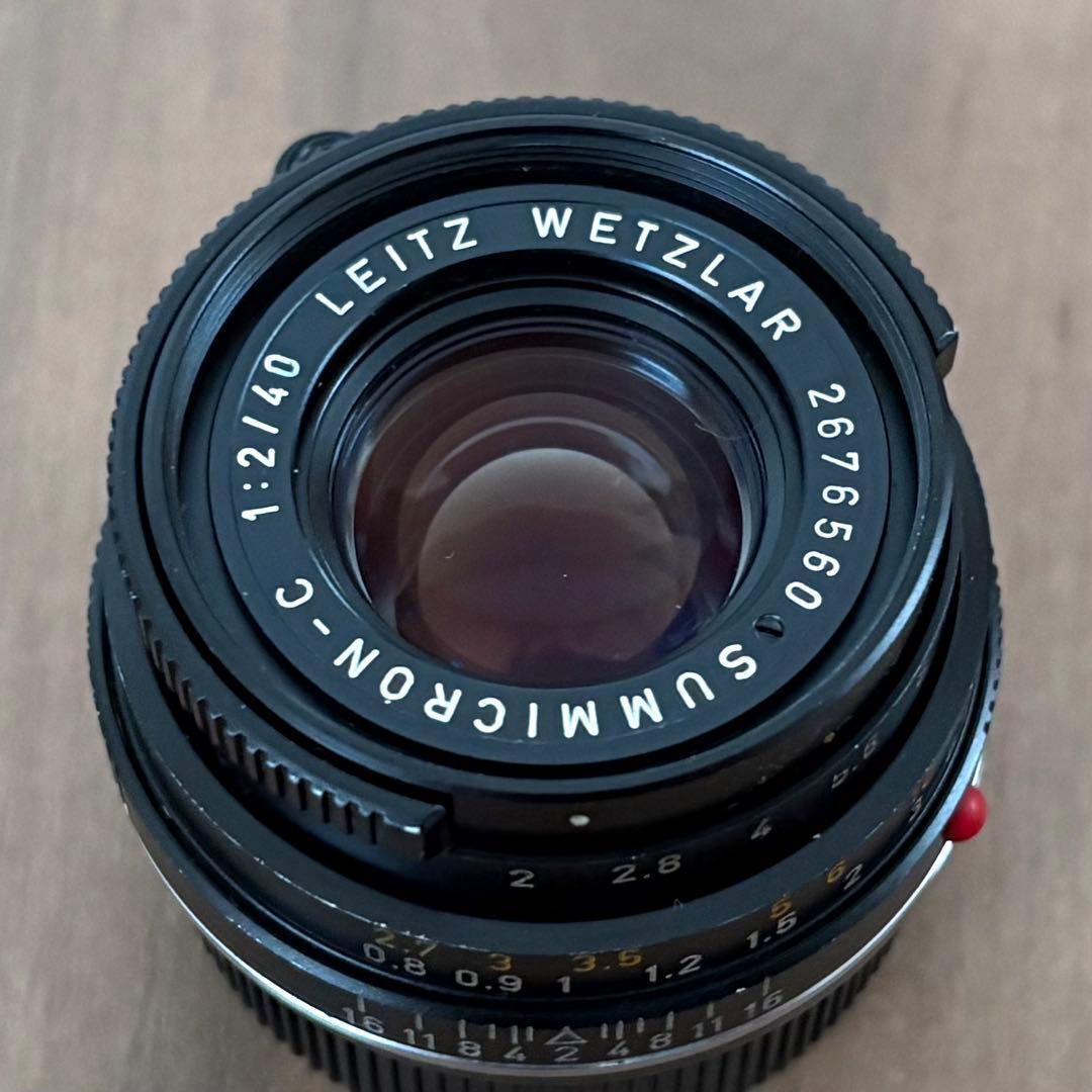Leica Summicron C 40mm F2 Lens [d1218894007]