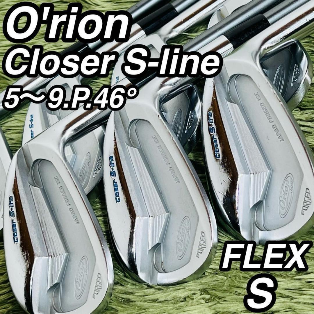 O'rion Closer S-line Iron Set 7 pcs MCI 100S Right Handed [j1231544151]