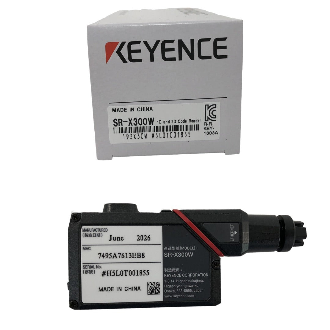 Keyence SR-X300W 2D Code Reader with AI Wide View Type (open box) [b1244515284]