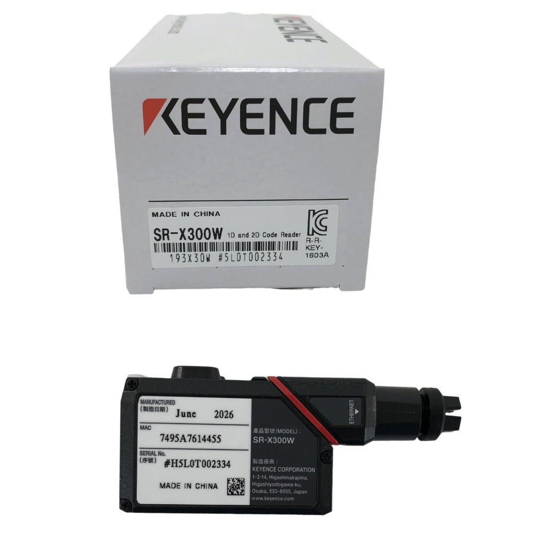 Keyence SR-X300W 2D Code Reader with AI Wide View Type (open box) [e1244527299]