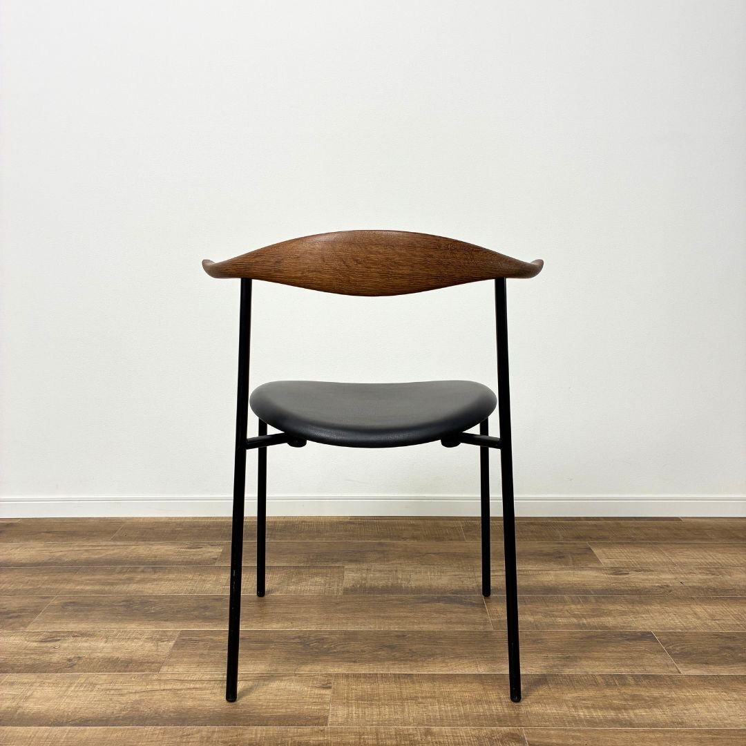 Carl Hansen CH88P Dining Chair Smoked Oil Finish Black [n1245026591]