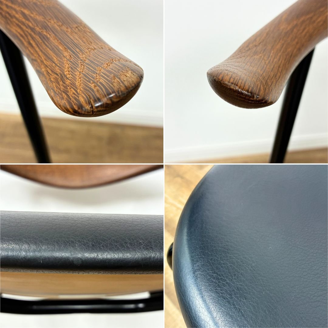 Carl Hansen CH88P Dining Chair Smoked Oil Finish Black [n1245026591]