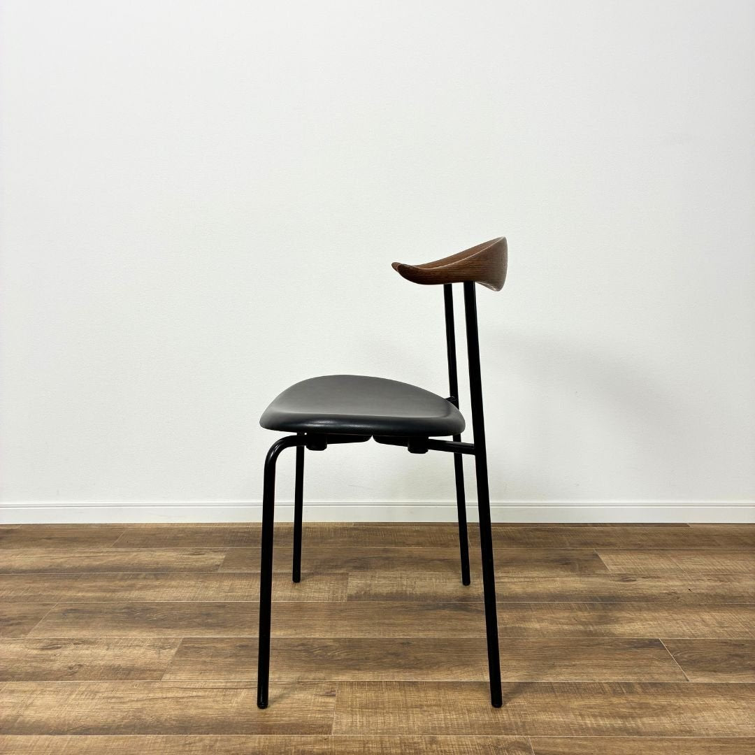 Carl Hansen CH88P Dining Chair Smoked Oil Finish Black [n1245026591]
