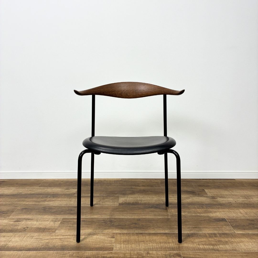 Carl Hansen CH88P Dining Chair Smoked Oil Finish Black [n1245026591]