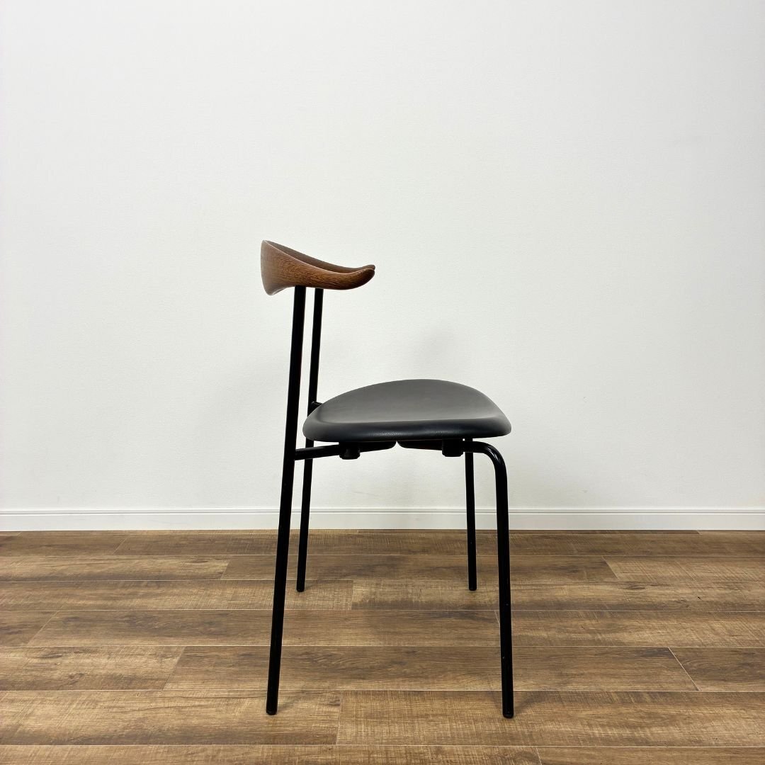 Carl Hansen CH88P Dining Chair Smoked Oil Finish Black [n1245026591]