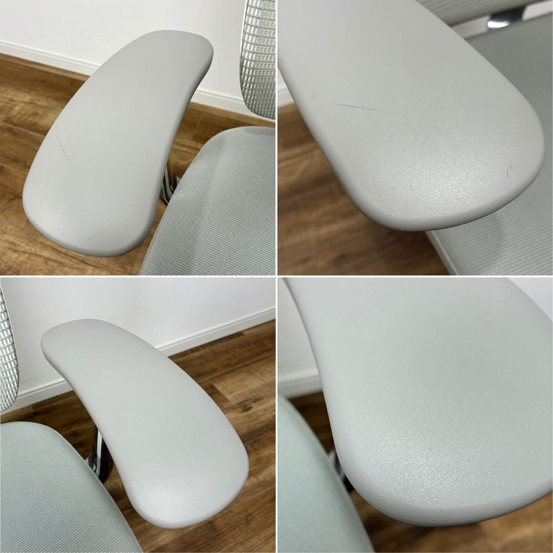 OKAMURA Contessa seconda Office Chair 2024 Model Light Gray Extra High Back [o1245892609]