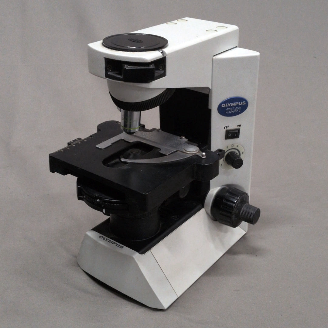 Olympus CX41LF Biological Microscope with Hard Case (as-is) [h1246529557]