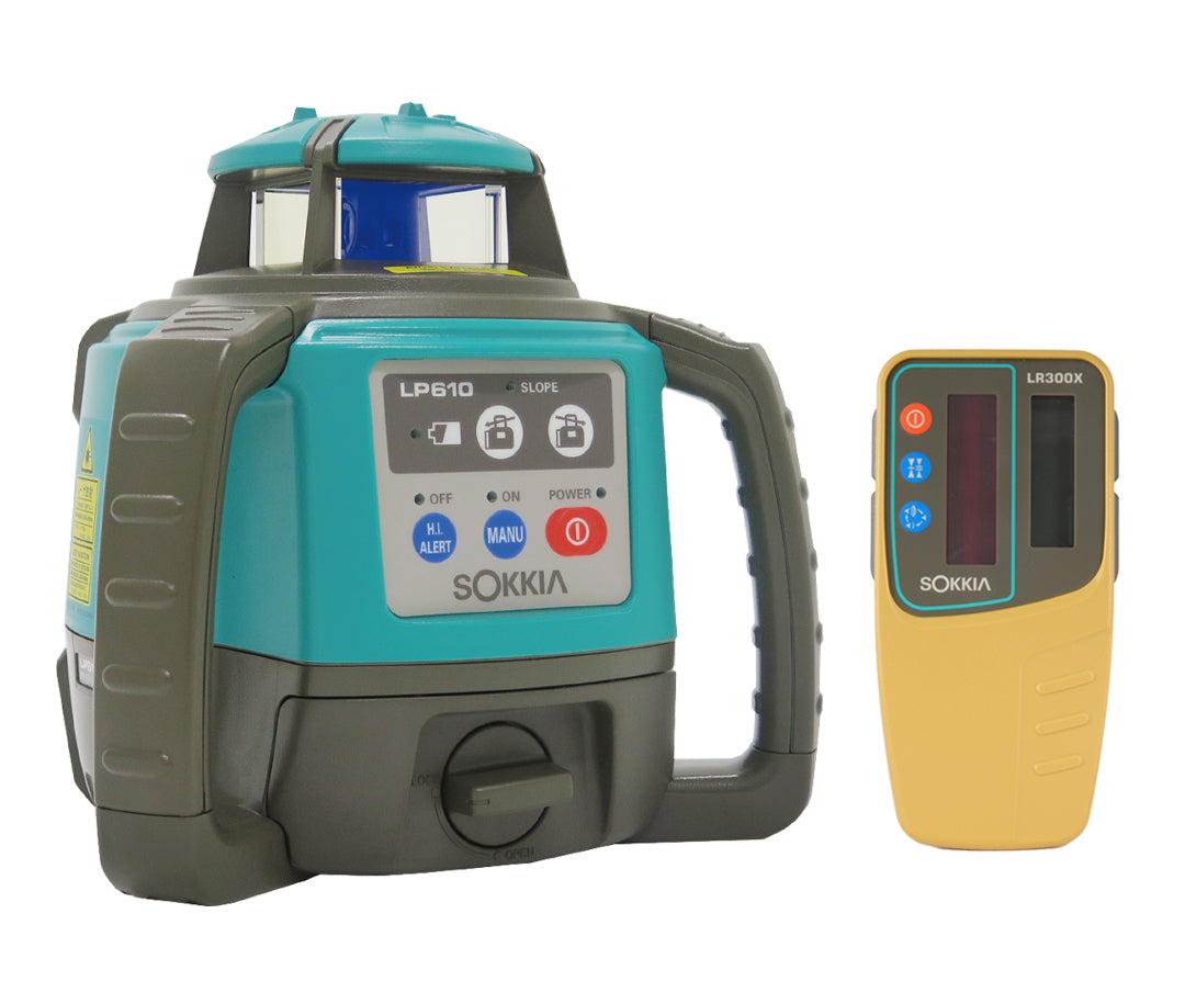 SOKKIA LP610J-DB Automatic Leveling Level Planer with LR300X Long Range Receiver and Tripod [1121271083]