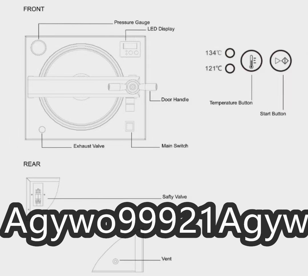 Quality 18L High-Pressure Steam Sterilizer Autoclave [q1127014699]