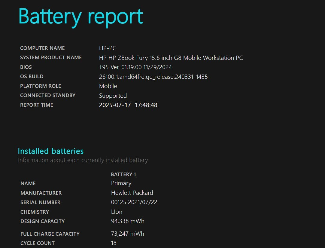 HP ZBook Fury G8 Laptop i7-11850H 32GB NVMe 512GB-SSD NVIDIA RTX A2000 15.6inch Win11 [c1194009389]