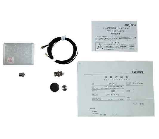 Ono Soki NP-3412 Acceleration Detector with Built-in Preamplifier [s1061958352]