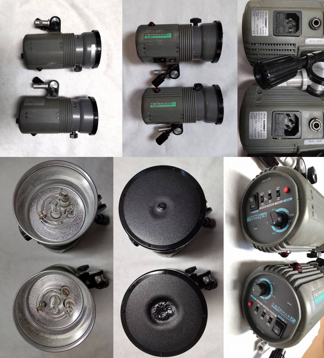 COMET TW-04F Monoblock Strobe Light 2-Lamp Set 400W [g1171105542]