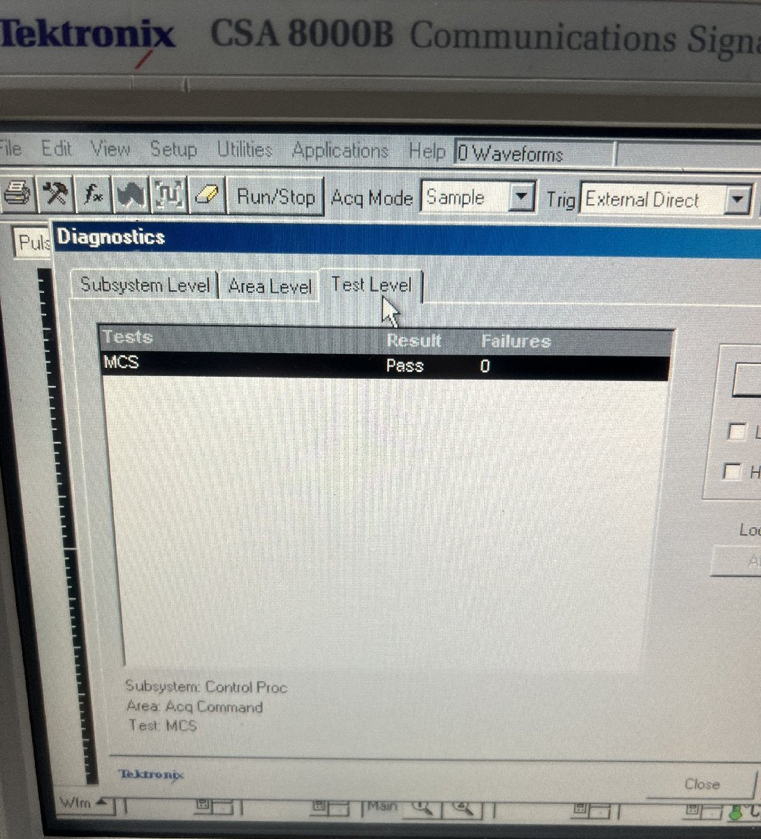 Tektronix CSA8000B Communication Signal Analyzer [t1130255219]