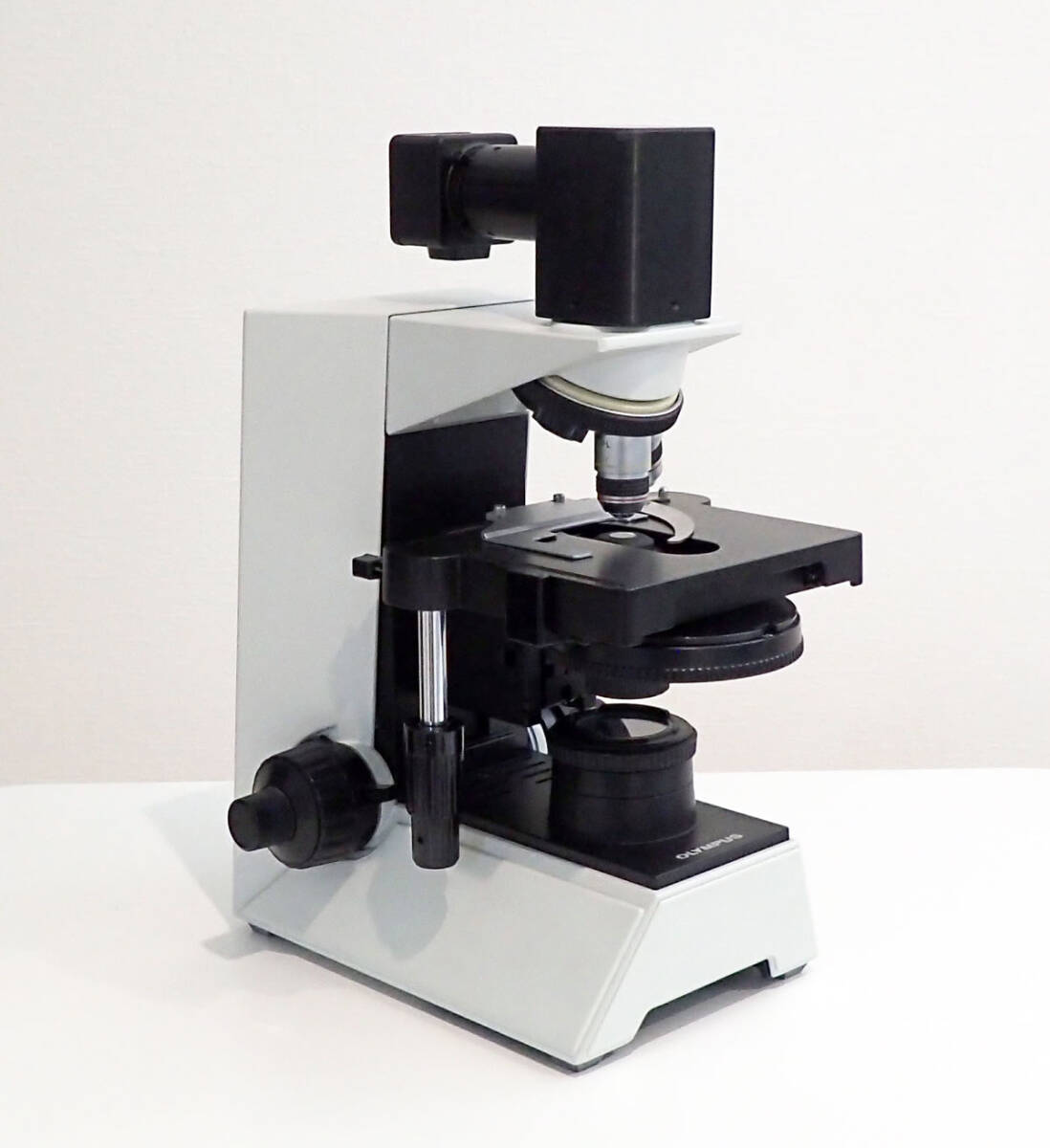 Olympus Phase Contrast Microscope Digital Camera Output for Bacteria Microorganisms Blood Observation [1193381354]