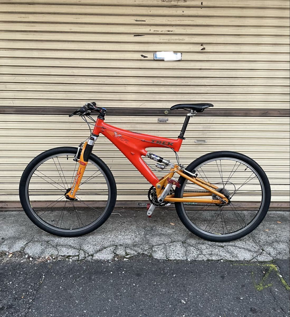 TREK Y22 Carbon Frame Mountain Bike MTB FOX Full Suspension SHIMANO DEORE XT Rolf EASTON 90s [p1209194791]