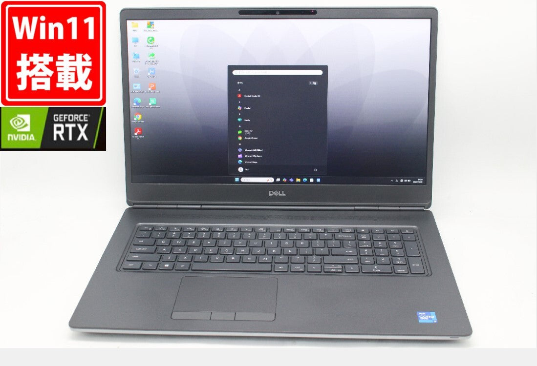 DELL Precision 7760 Gaming PC Full HD 17.3 11th Gen i7-11850H 32GB NVMe 512GB NVIDIA RTX A300 Wi-Fi6 [o1217779097]