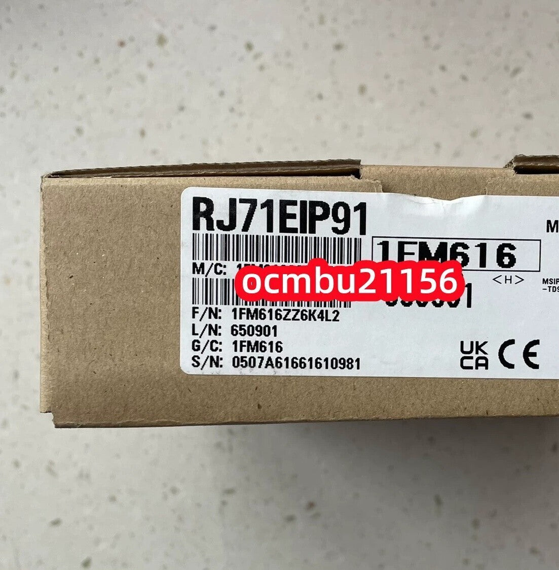 Mitsubishi Electric RJ71EIP91 Work Interface Unit Sequencer [e1173800222]