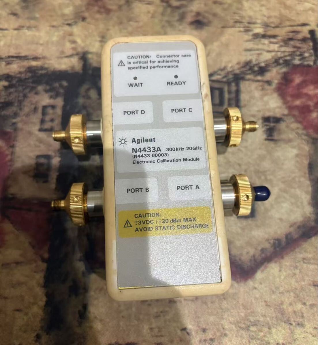 Agilent N4433A Electronic Calibration Module 300kHz-20GHz 4-Port VNA (as-is) [q1245983308]