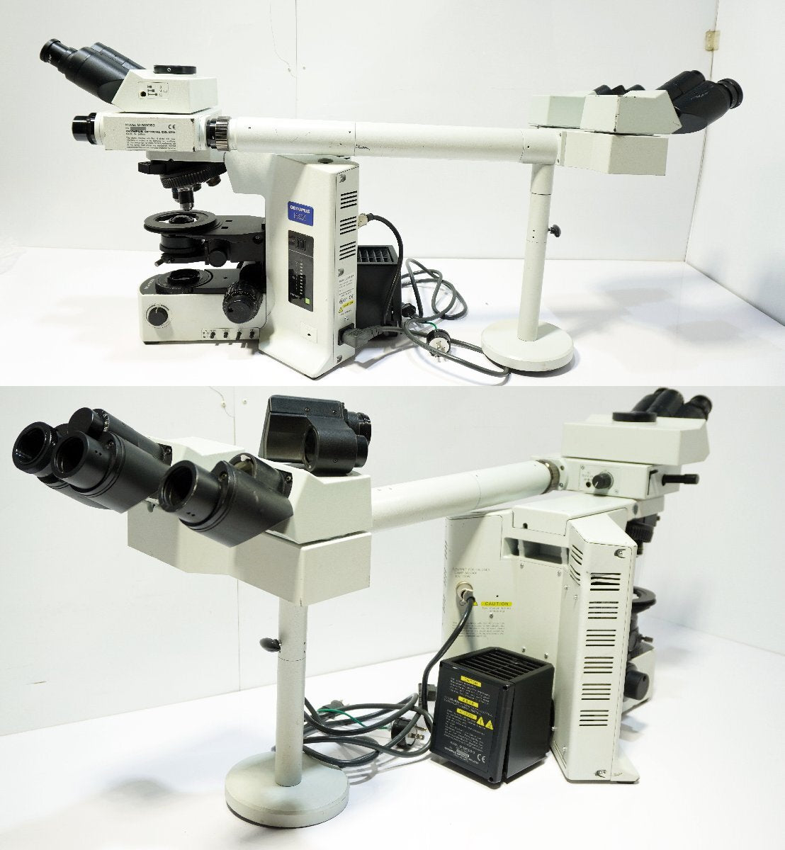 Olympus BX51TF Microscope with U-MDOB3 Objective Lenses and WF10X/20 Eyepieces [q1219501281]