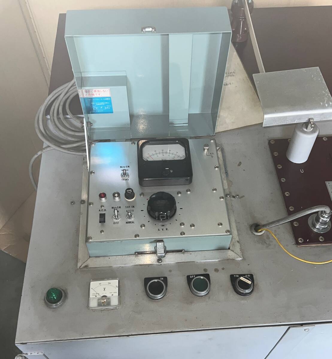 Musashi Electric Co. Pressure Tester Device 22000V Dry Type Wet Tank [f1196261437]