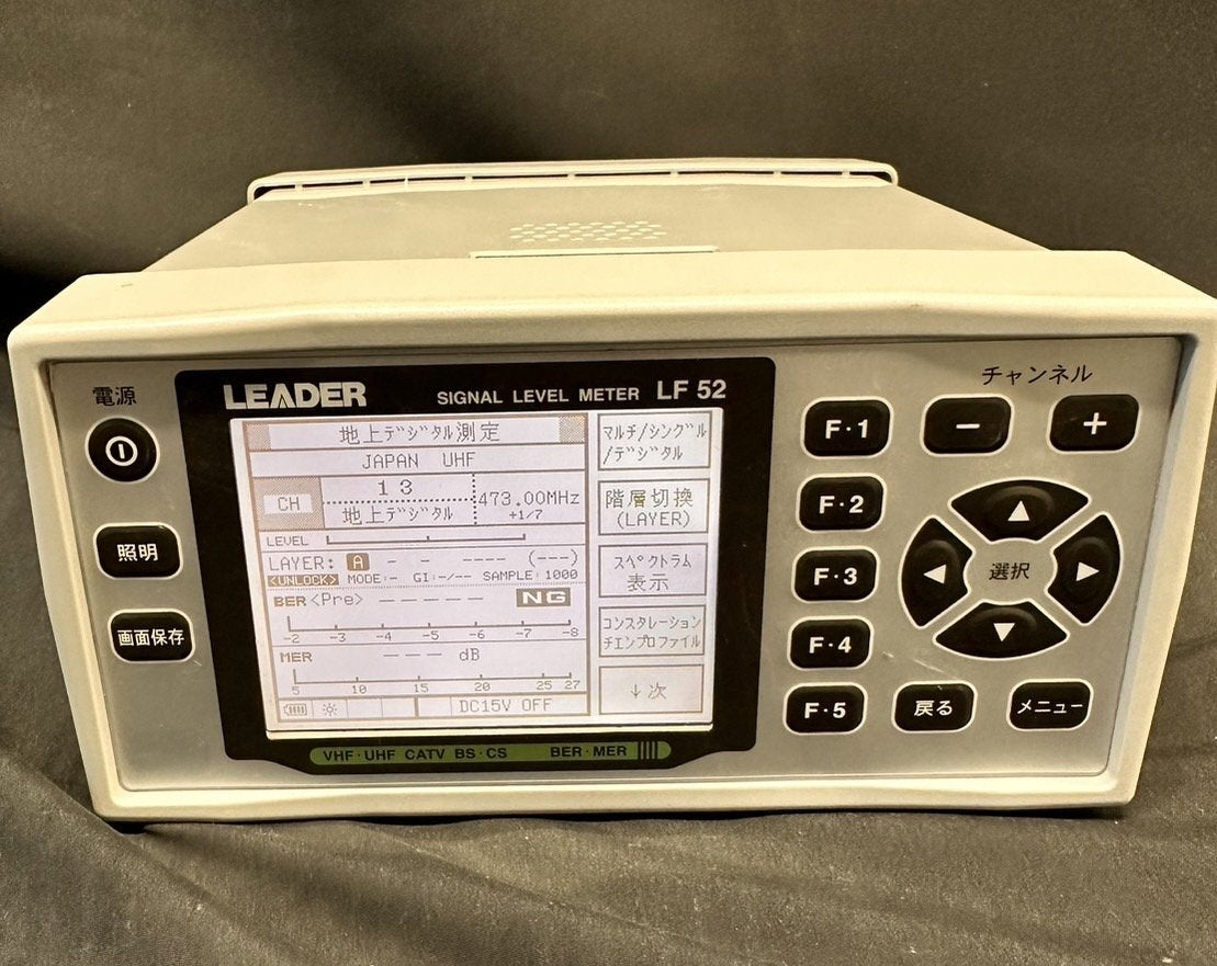 LEADER LF52 SIGNAL LEVEL METER Signal Level Meter [u1129230715]