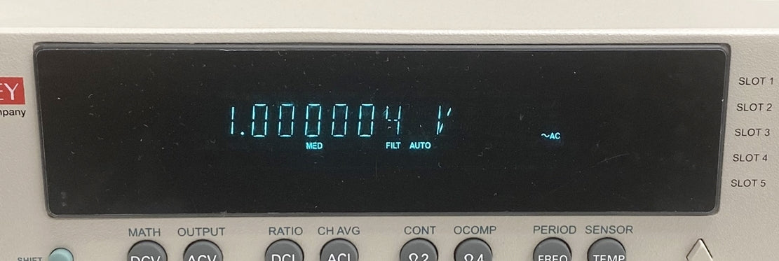 Keithley 2750 6.5 Digit Multimeter Switch System [b1202470563]