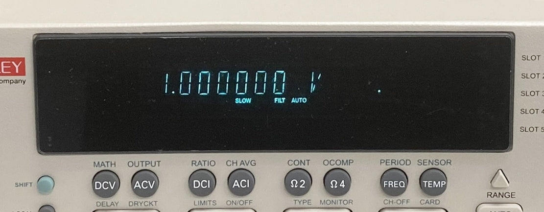 Keithley 2750 6.5 Digit Multimeter Switch System [b1202470563]
