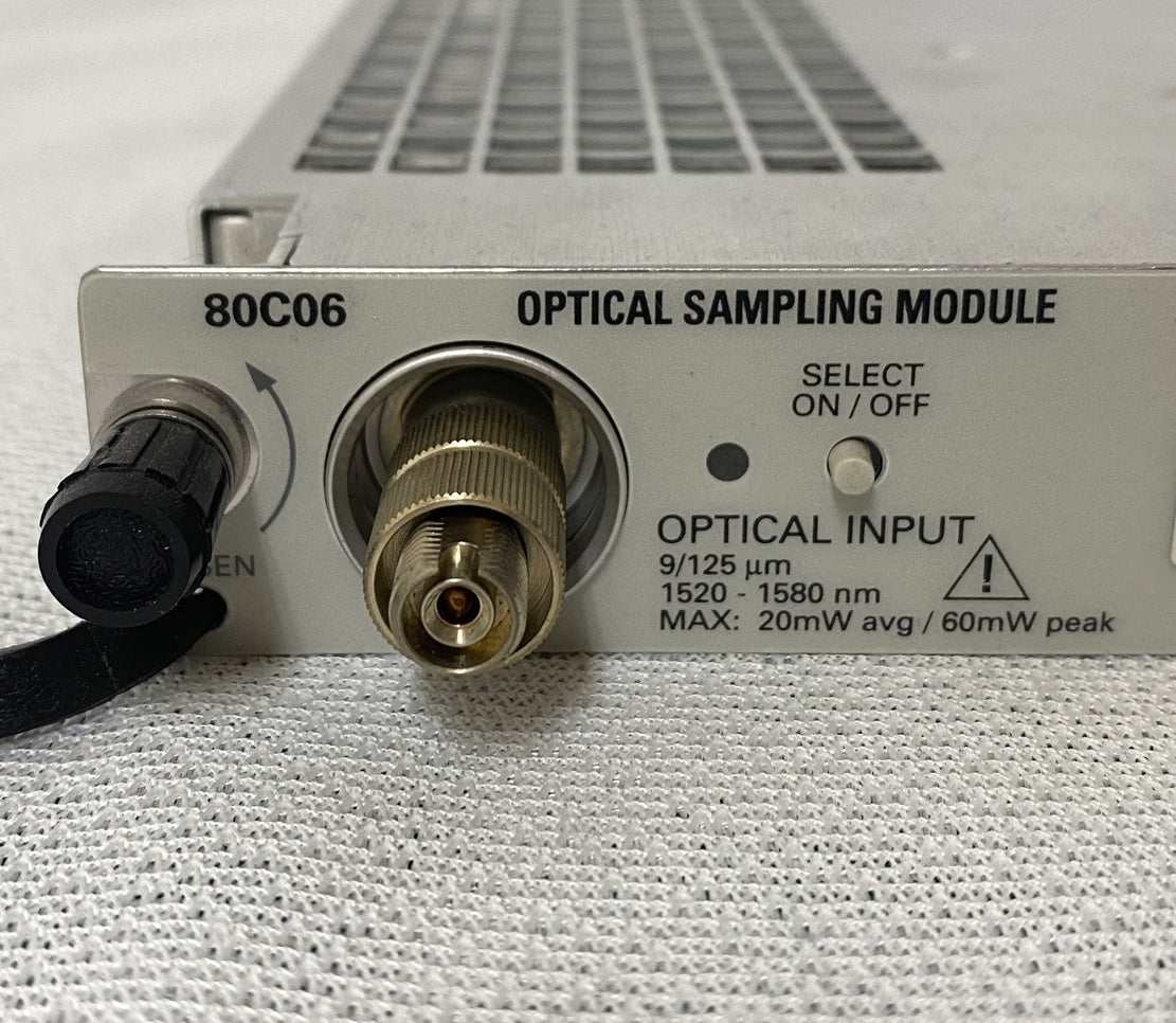 Tektronix 80C06 Sampling Module (for parts or not working) [c1239870000]