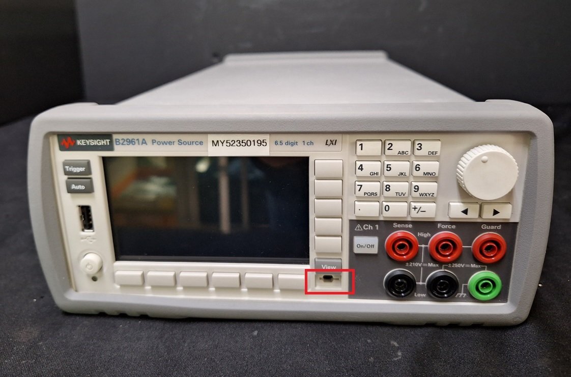 Keysight B2961A 6.5-Digit Low Noise Power Source [f1206565185]