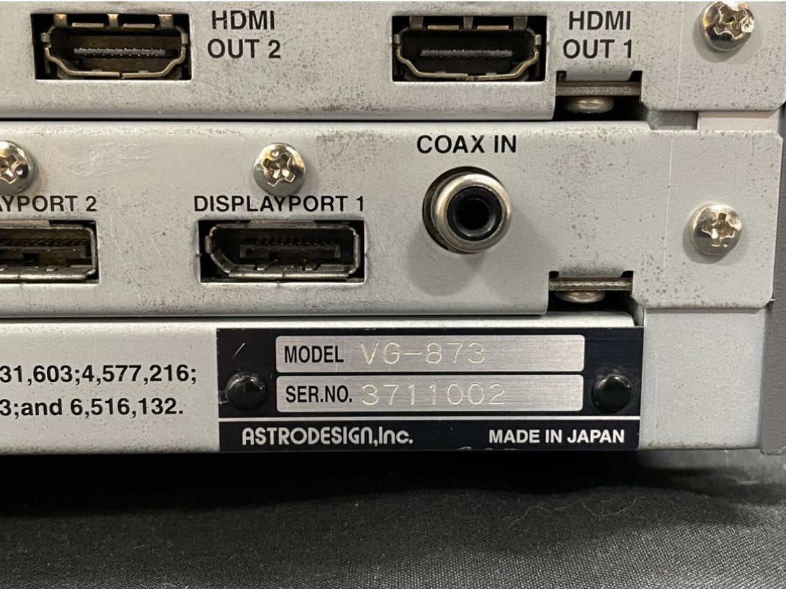 ASTRO VG-873 Digital Video Generator [b1129271490]