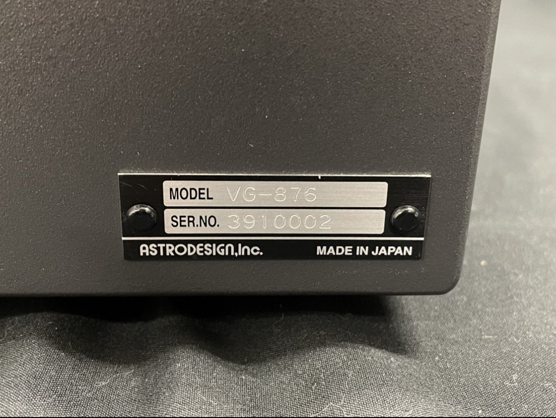 ASTRO VG-876 Digital Video Generator [s1128231962]