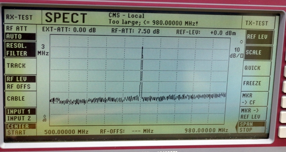 Rohde & Schwarz CMS54 Radio Communication Test Set [c1211117650]