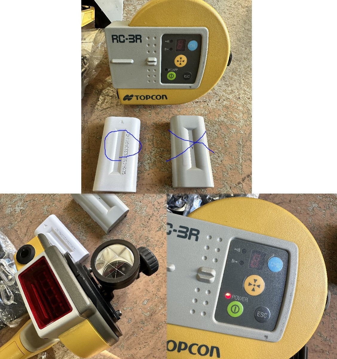 Topcon GPT-9000ACR Auto Collimation Pulse Total Station with DW-1 RC-3R [e1171533148]