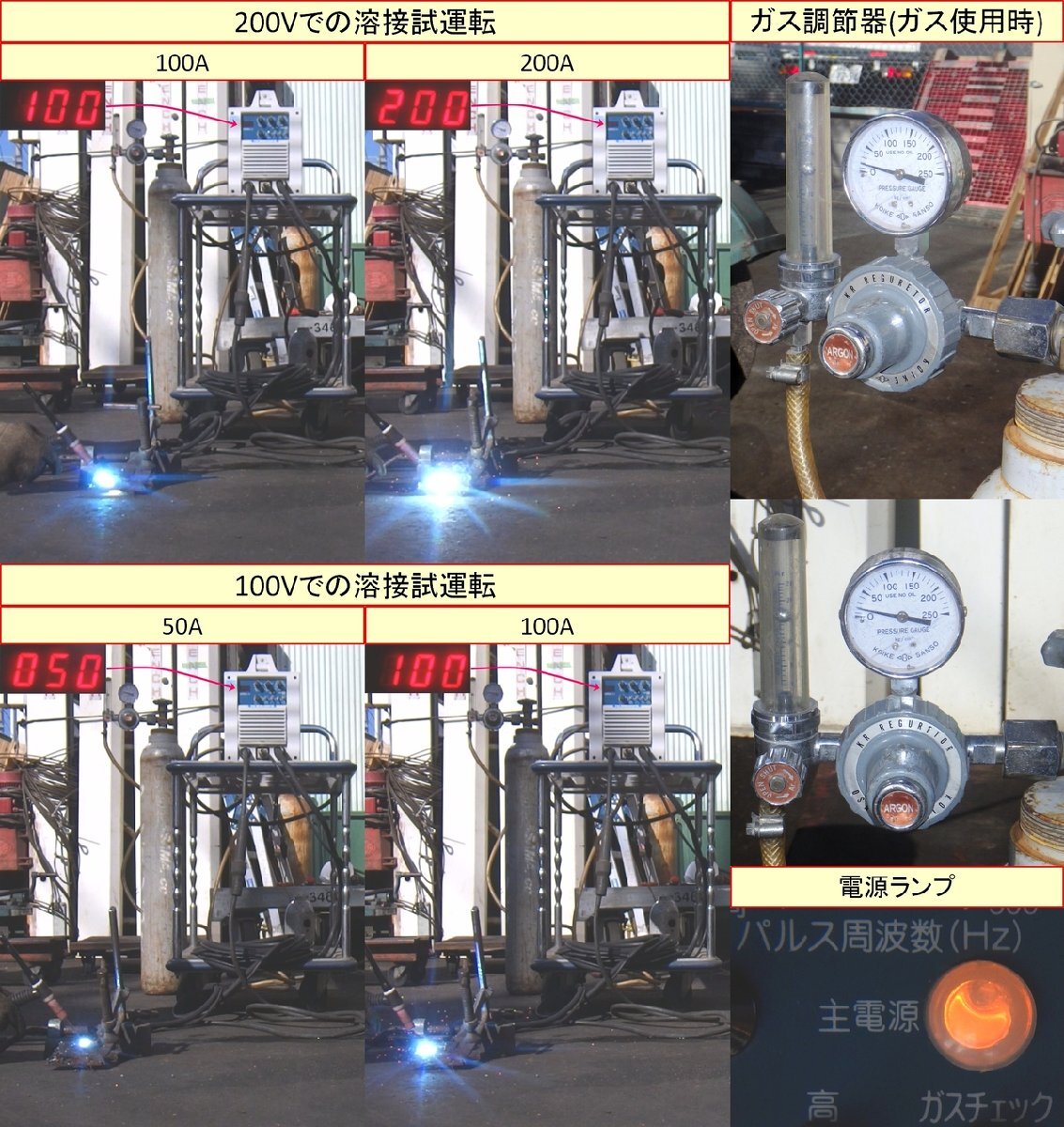 Daihen VRTPM-202 TIG Welder Inverter Mini 200PⅡ 100V-200V with Torch, Ground, Gas Regulator [q1194545682]