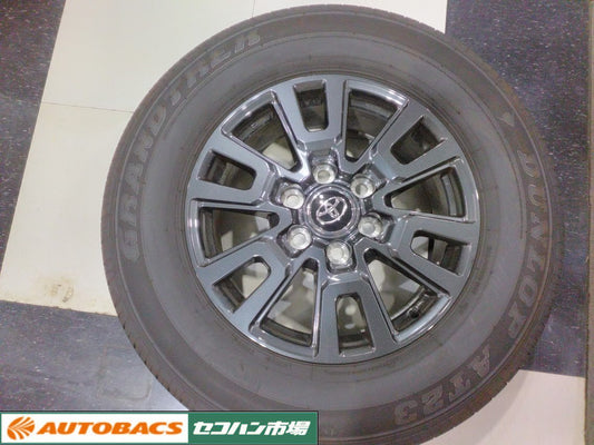 Toyota Genuine Land Cruiser 250 18 Inch Wheels + Dunlop GRANDTREK AT23 Tires 265/60R18 [w1200356374]