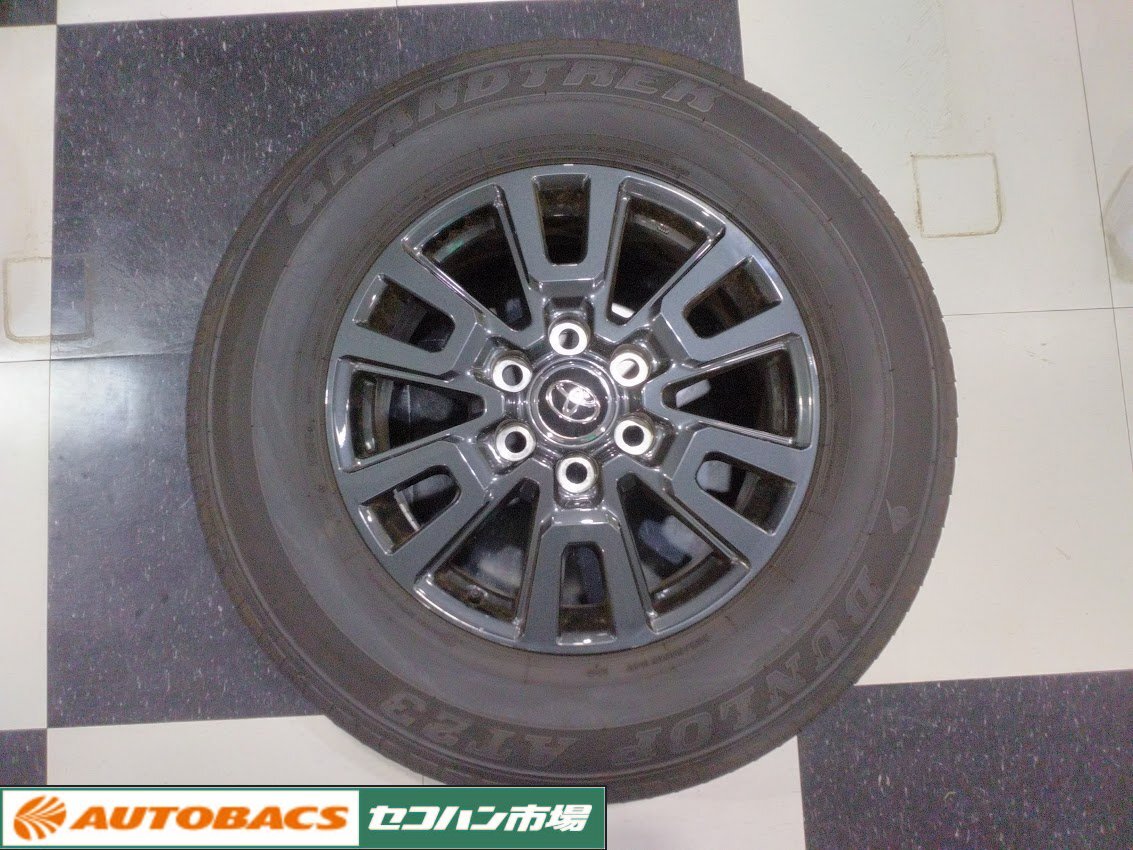 Toyota Genuine Land Cruiser 250 18 Inch Wheels + Dunlop GRANDTREK AT23 Tires 265/60R18 [w1200356374]