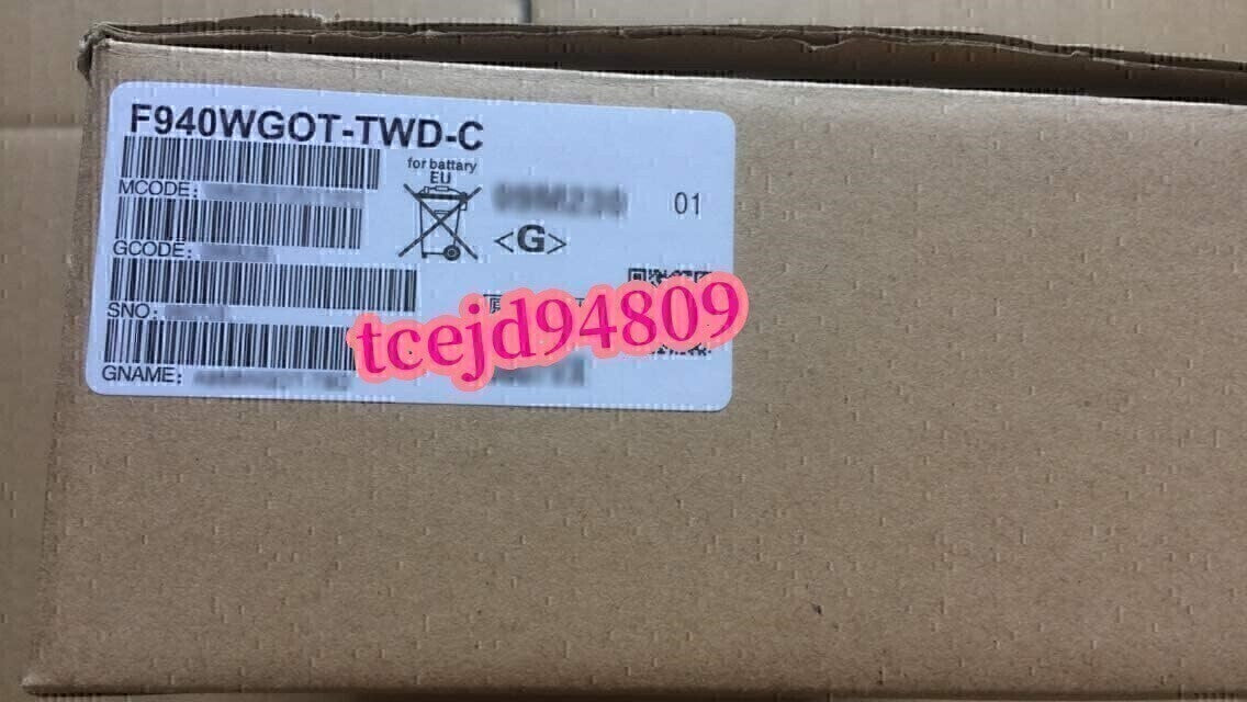 Mitsubishi F940WGOT-TWD-C Touch Panel [o1247410461]